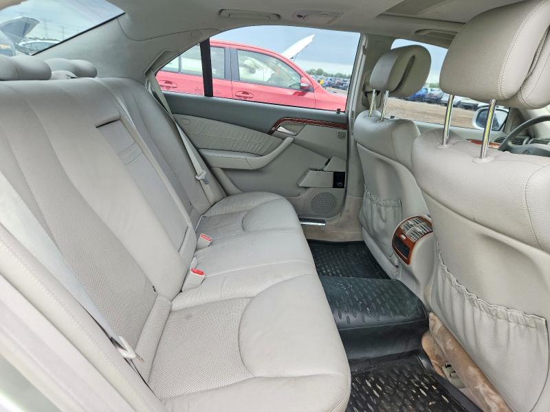 2003 Mercedes-benz S მანქანა იყიდება აუქციონზე, vin: WDBNG83J53A349138, აუქციონის ნომერი: 54560146