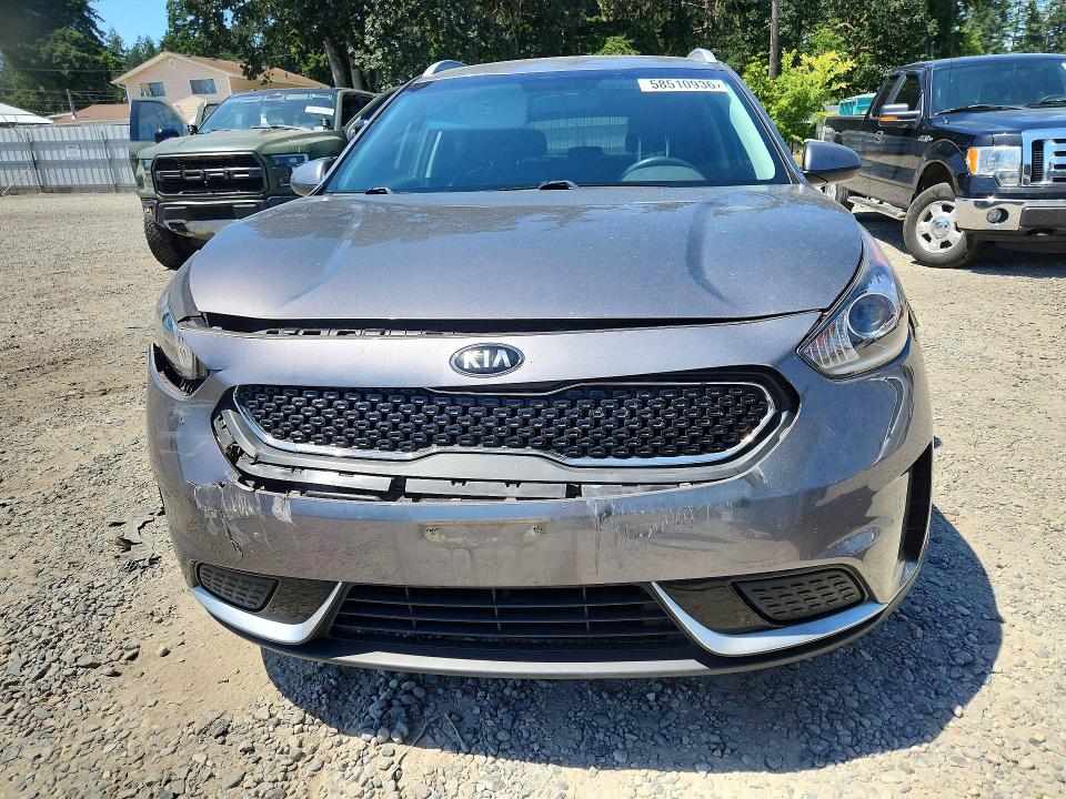 Продажа на аукционе авто 2017 Kia Niro, vin: KNDCB3LC1H5050600, номер лота: 58510936