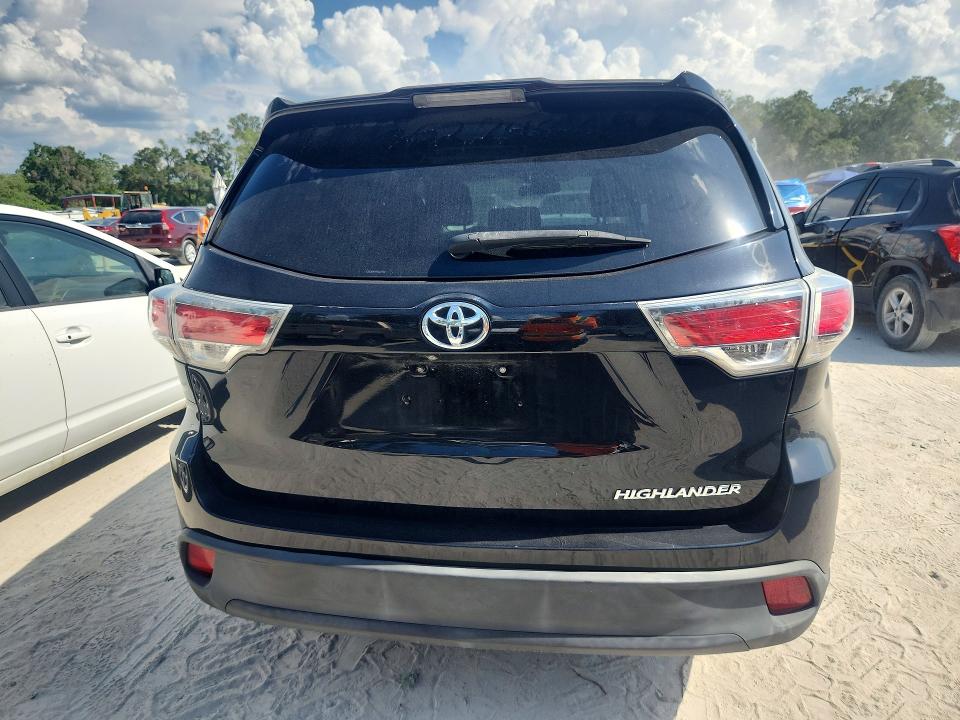 Продаж на аукціоні авто 2014 Toyota Highlander, vin: 5TDZKRFH7ES021130, номер лоту: 58090396