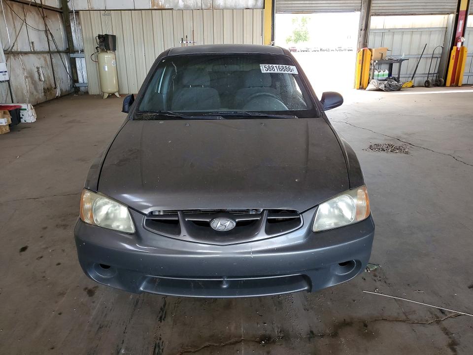 58816886 :رقم المزاد ، KMHCF35G71U134481 vin ، 2001 Hyundai Accent مزاد بيع