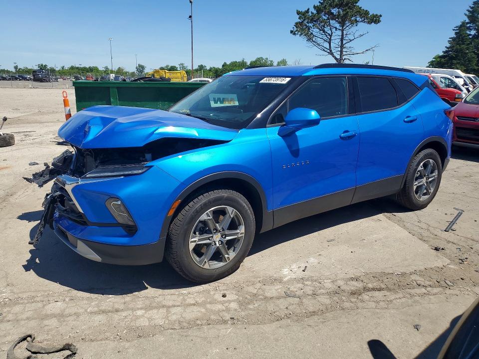55673916 :رقم المزاد ، 3GNKBCR45RS260207 vin ، 2024 Chevrolet Blazer مزاد بيع