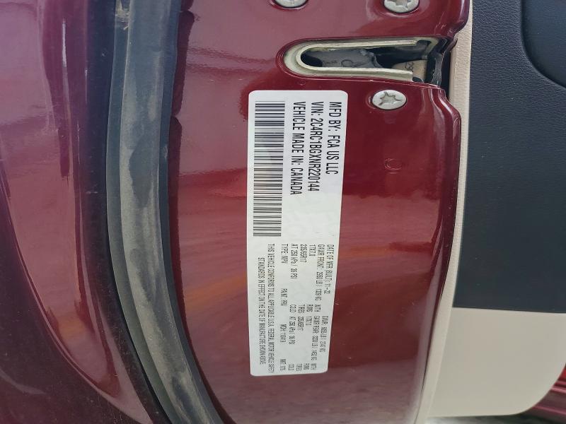 Продажа на аукционе авто 2022 Chrysler Pacifica, vin: 2C4RC1BGXNR220144, номер лота: 56761256