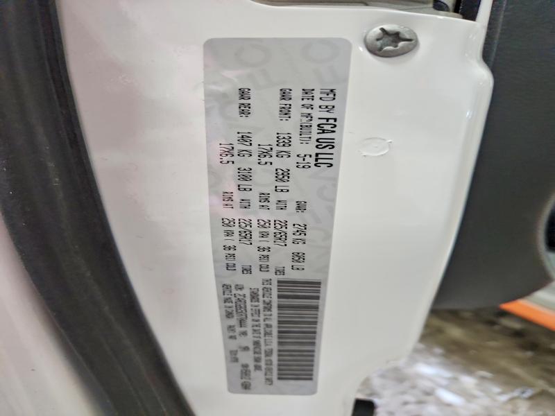 2019 Dodge Grand Caravan მანქანა იყიდება აუქციონზე, vin: 2C4RDGBG5KR704444, აუქციონის ნომერი: 57779446