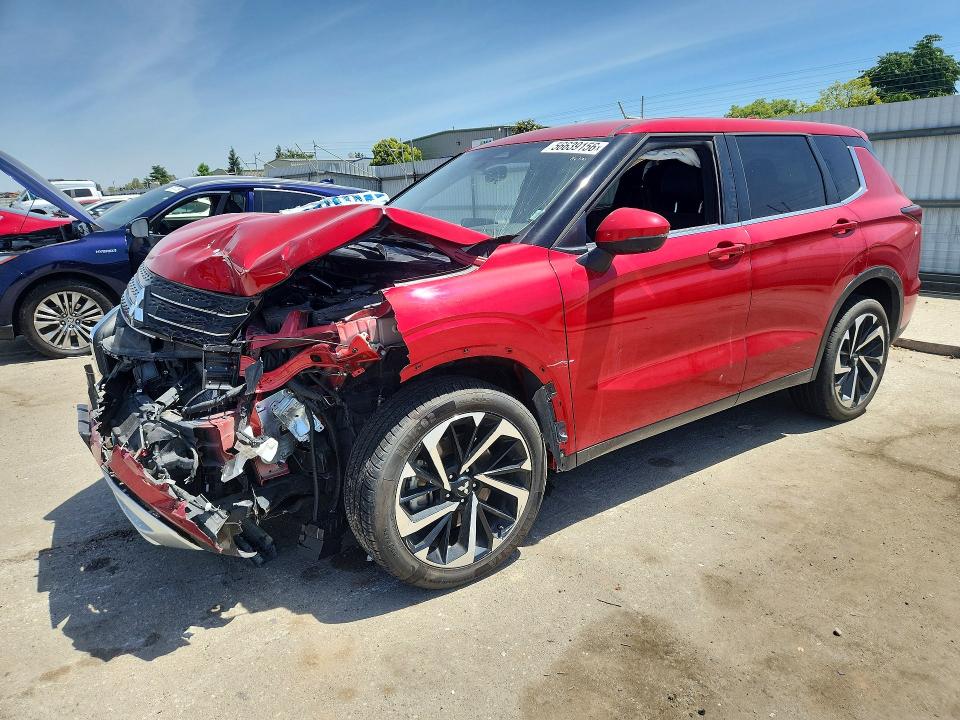 56639156 :رقم المزاد ، JA4J3VA89RZ069883 vin ، 2024 Mitsubishi Outlander مزاد بيع