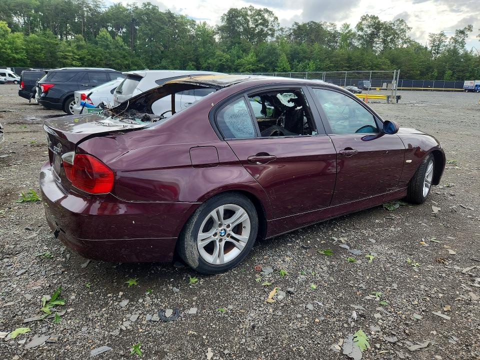 Продаж на аукціоні авто 2008 Bmw 328, vin: WBAVA37598NL52690, номер лоту: 57825416