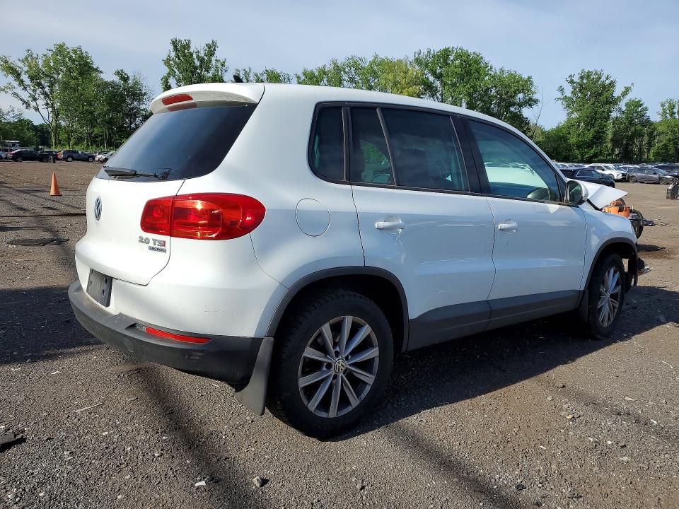 Продаж на аукціоні авто 2014 Volkswagen Tiguan, vin: WVGBV3AX1EW621139, номер лоту: 57617006