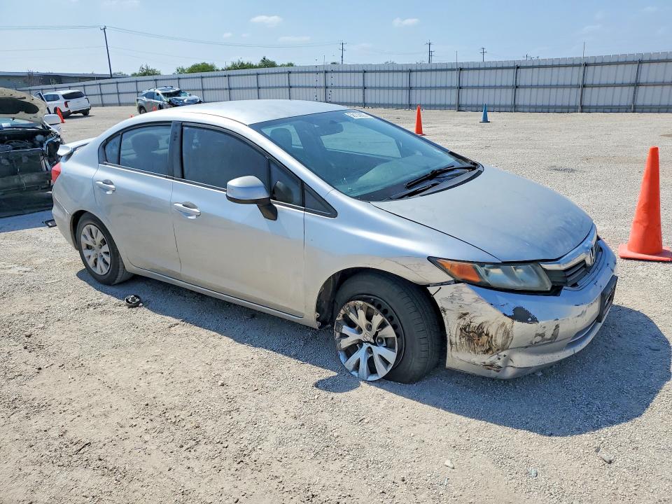 Продаж на аукціоні авто 2012 Honda Civic, vin: 2HGFB2F57CH608439, номер лоту: 58133926