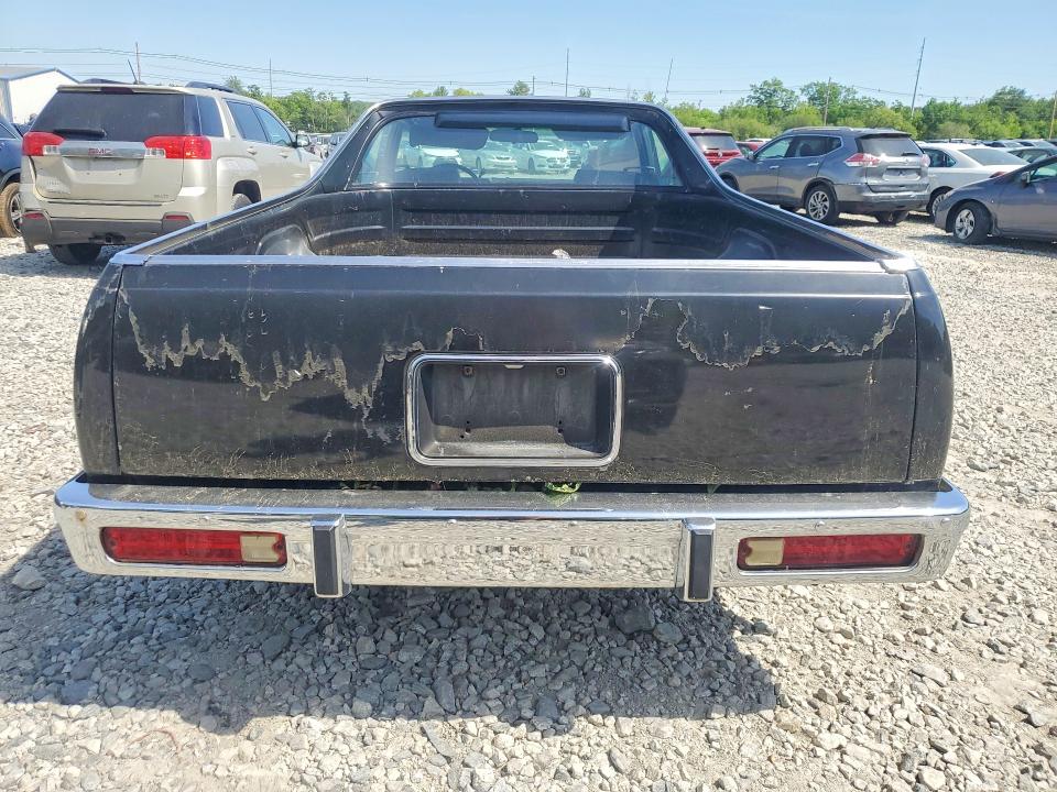 1987 Chevrolet El Camino მანქანა იყიდება აუქციონზე, vin: 3GCCW80H4HS915583, აუქციონის ნომერი: 56180026