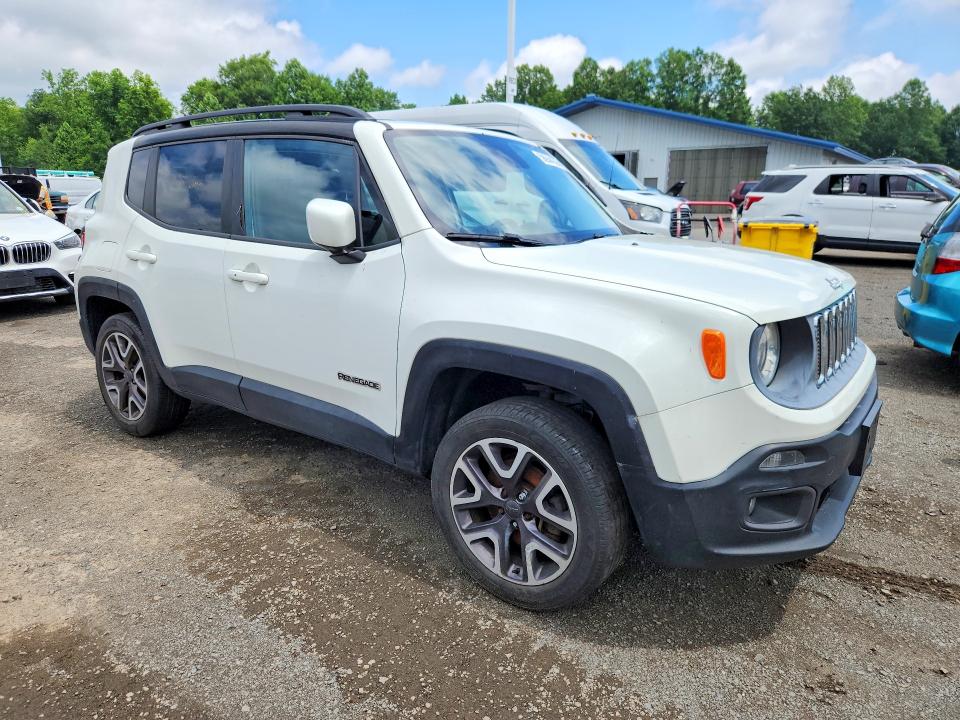 2016 Jeep Renegade მანქანა იყიდება აუქციონზე, vin: ZACCJBBT5GPC43286, აუქციონის ნომერი: 58944226