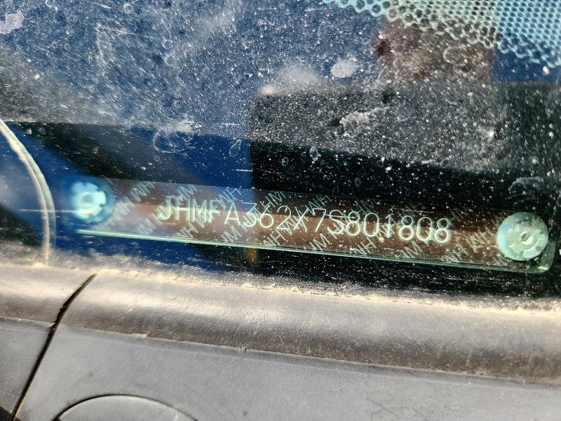 Продажа на аукционе авто 2007 Honda Civic, vin: JHMFA362X7S801808, номер лота: 57565416