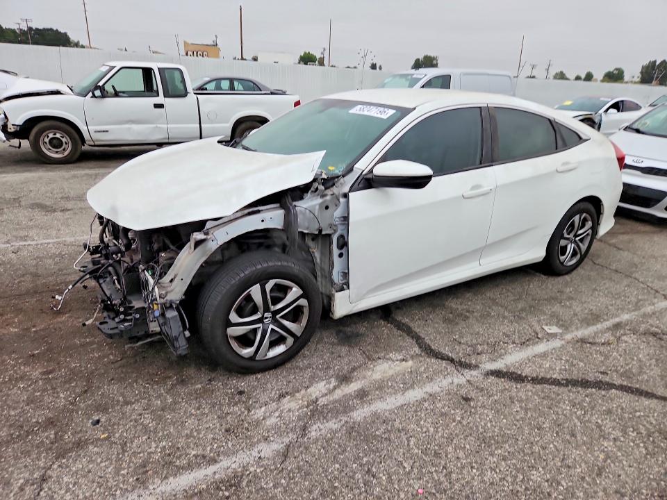 2016 Honda Civic მანქანა იყიდება აუქციონზე, vin: 19XFC2F57GE233701, აუქციონის ნომერი: 58247196