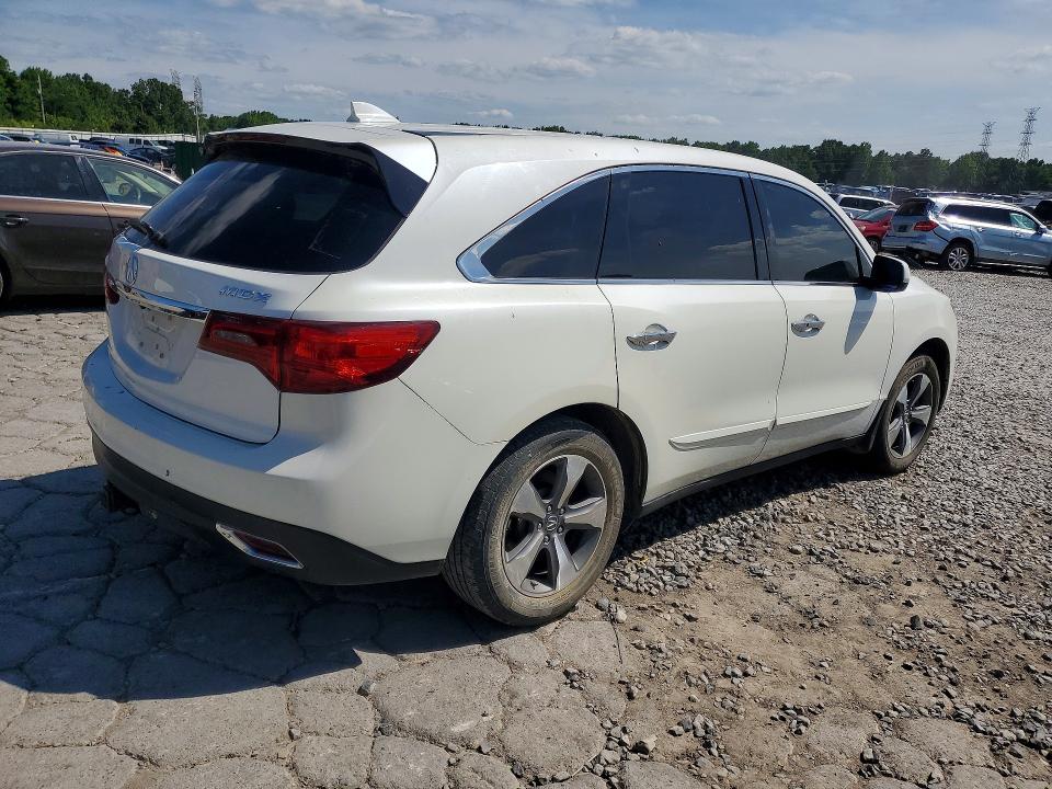 Продажа на аукционе авто 2014 Acura Mdx, vin: 5FRYD3H23EB003626, номер лота: 55737616