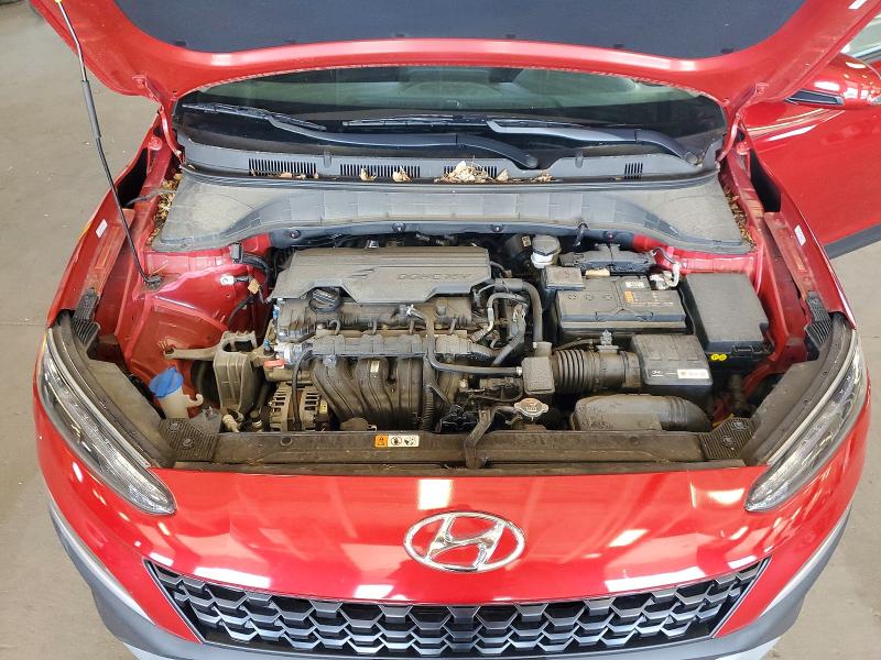 2022 Hyundai Kona მანქანა იყიდება აუქციონზე, vin: KM8K62AB1NU860455, აუქციონის ნომერი: 56118536
