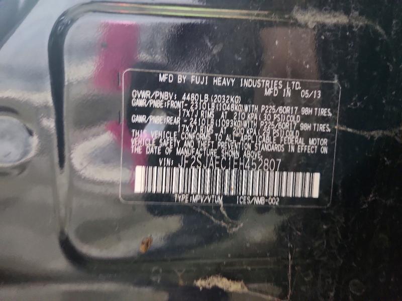 Продаж на аукціоні авто 2014 Subaru Forester, vin: JF2SJAEC1EH452807, номер лоту: 59232136