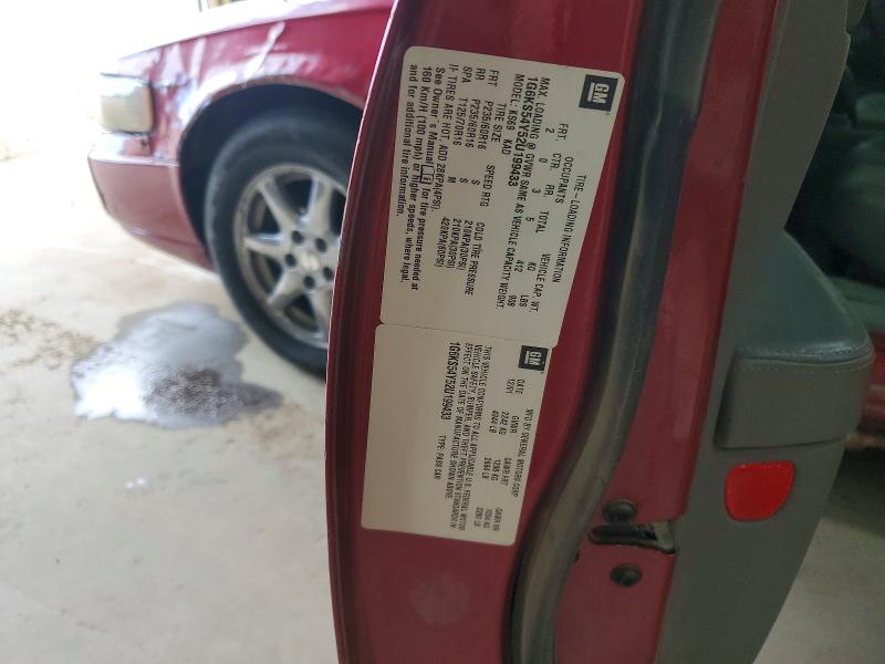 57050506 :رقم المزاد ، 1G6KS54Y52U199433 vin ، 2002 Cadillac Seville مزاد بيع