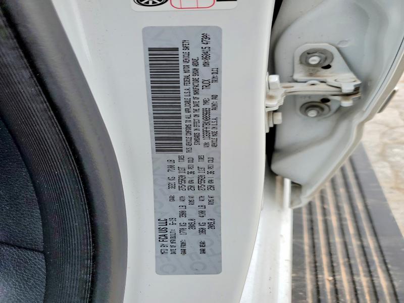 Продаж на аукціоні авто 2019 Ram 1500, vin: 1C6SRFHT8KN889689, номер лоту: 58464396