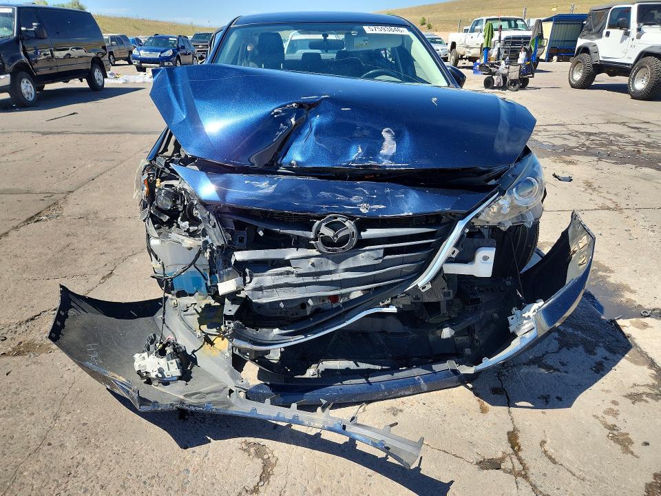 57593846 :رقم المزاد ، JM1BM1V73E1125987 vin ، 2014 Mazda 3 مزاد بيع