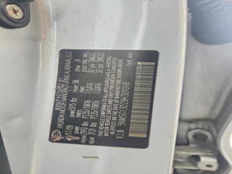 Продаж на аукціоні авто 2009 Hyundai Santa Fe, vin: 5NMSG13D29H301018, номер лоту: 55512316