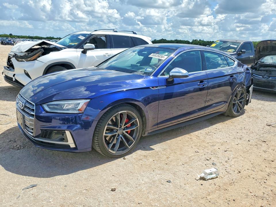 56835856 :رقم المزاد ، WAUC4CF51JA127371 vin ، 2018 Audi S5 مزاد بيع
