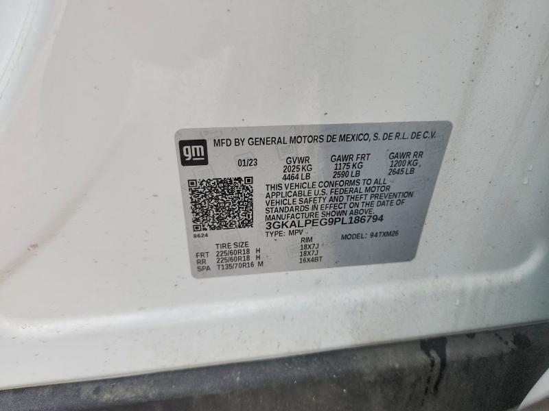 2023 Gmc Terrain მანქანა იყიდება აუქციონზე, vin: 3GKALPEG9PL186794, აუქციონის ნომერი: 55799316