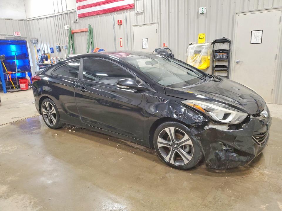 57254366 :رقم المزاد ، KMHDH6AH4EU028493 vin ، 2014 Hyundai Elantra Coupe مزاد بيع