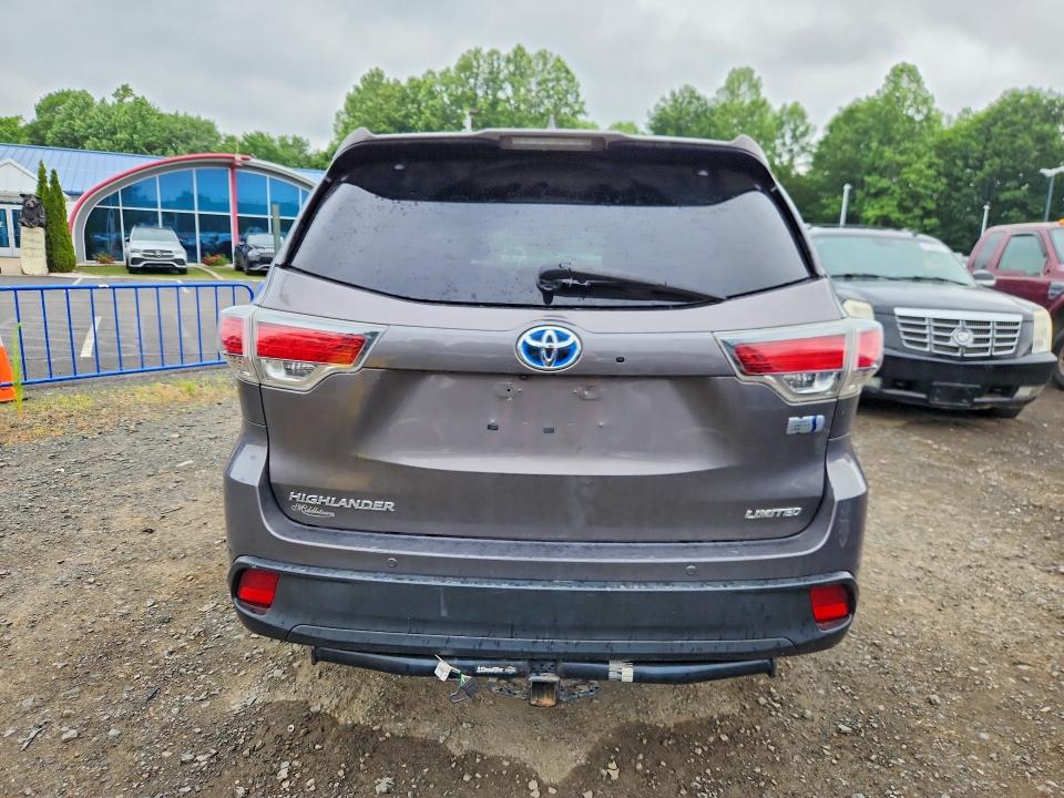 Продажа на аукционе авто 2016 Toyota Highlander Hybrid, vin: 5TDDCRFH6GS013921, номер лота: 57383386