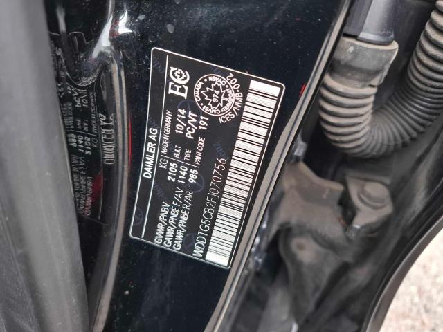 57905096 :رقم المزاد ، WDDTG5CB2FJ070756 vin ، 2015 Mercedes-benz Gla مزاد بيع