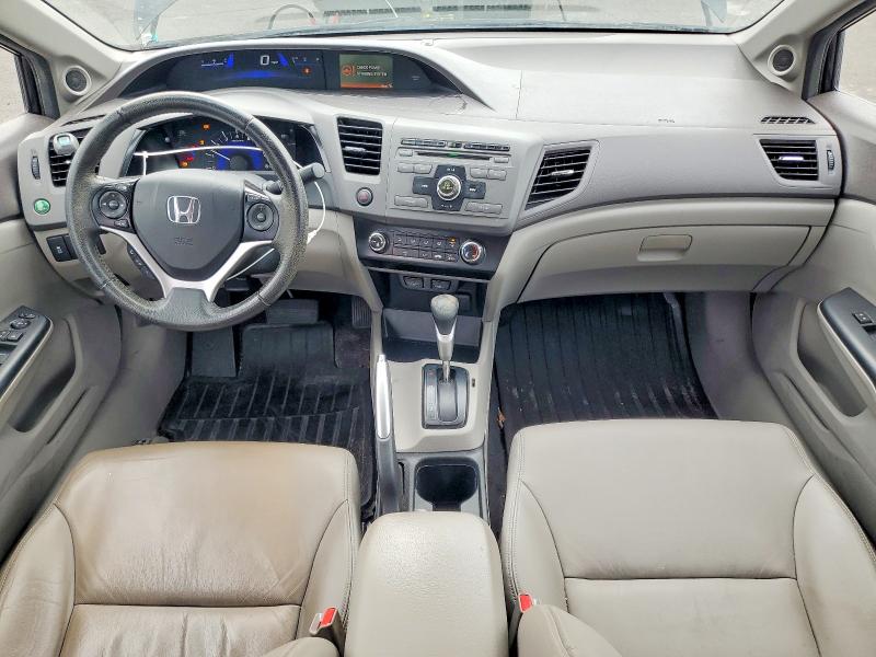 2012 Honda Civic მანქანა იყიდება აუქციონზე, vin: 2HGFB2F92CH595117, აუქციონის ნომერი: 57436856