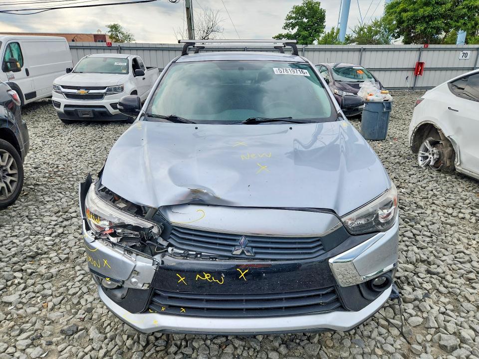 57819716 :رقم المزاد ، JA4AR3AU5HZ067126 vin ، 2017 Mitsubishi Outlander Sport مزاد بيع