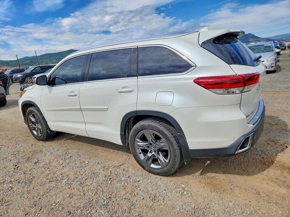 2017 Toyota Highlander მანქანა იყიდება აუქციონზე, vin: 5TDDZRFH8HS434183, აუქციონის ნომერი: 58622596