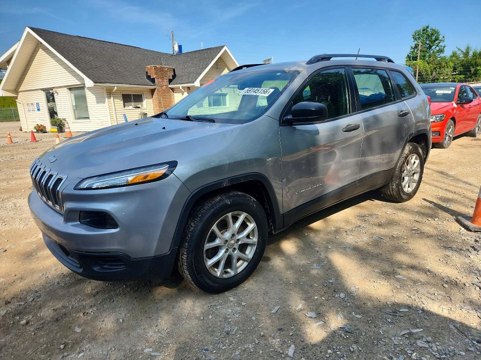 59145156 :رقم المزاد ، 1C4PJMABXFW777438 vin ، 2015 Jeep Cherokee مزاد بيع