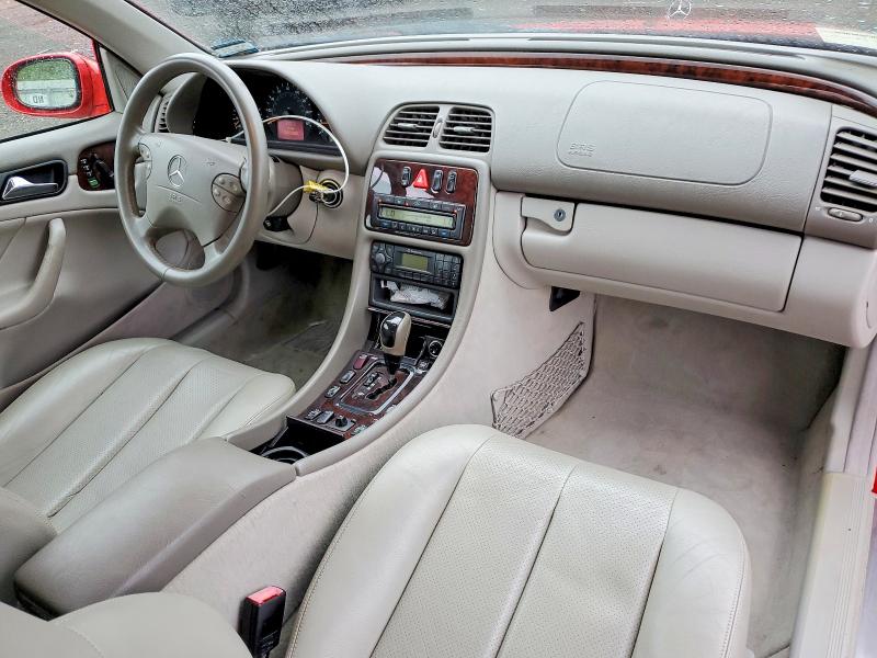 2001 Mercedes-benz Clk მანქანა იყიდება აუქციონზე, vin: WDBLK65G61T074893, აუქციონის ნომერი: 57543916