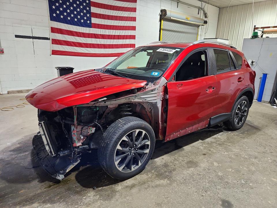 57564456 :رقم المزاد ، JM3KE4DYXG0715628 vin ، 2016 Mazda Cx-5 مزاد بيع