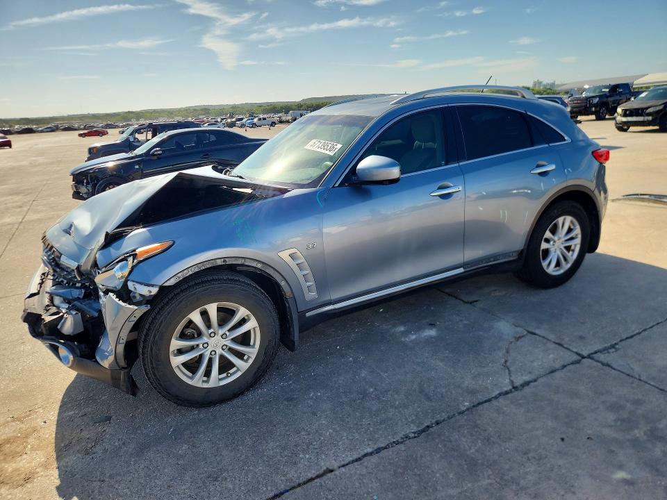 57139536 :رقم المزاد ، JN8CS1MU7HM140551 vin ، 2017 Infiniti Qx70 مزاد بيع
