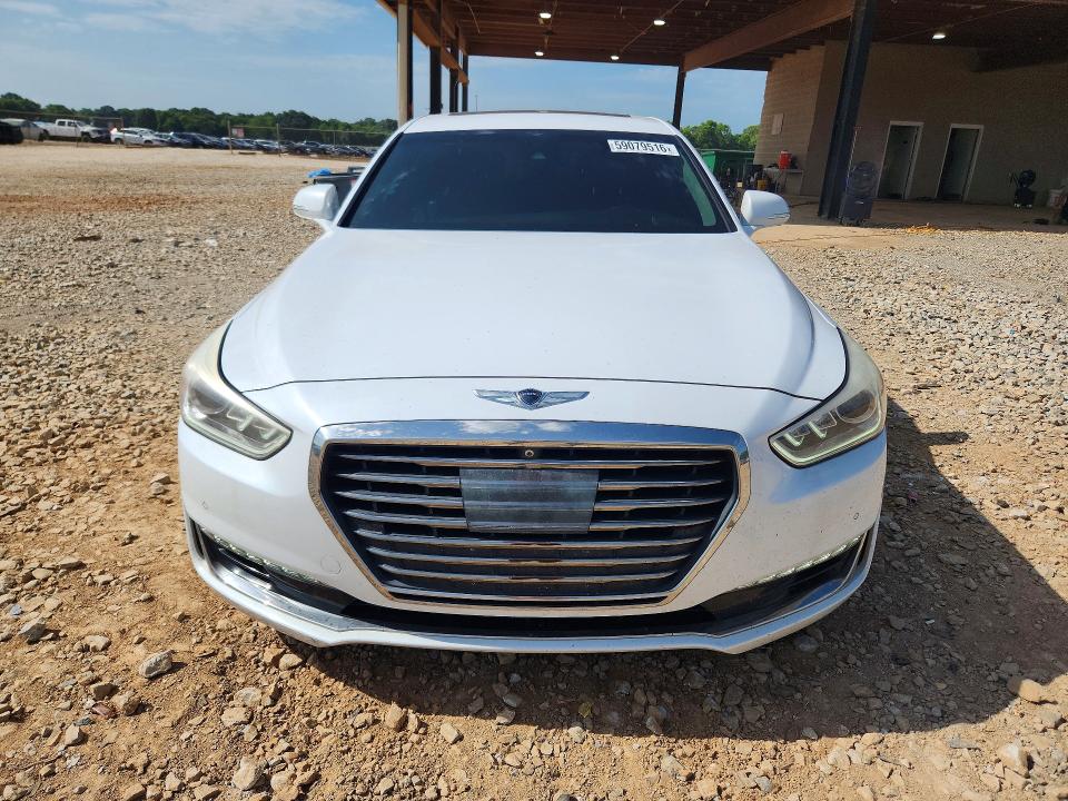 59079516 :رقم المزاد ، KMHG34JA0JU042128 vin ، 2018 Genesis G90 مزاد بيع