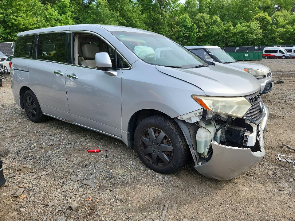 58601146 :رقم المزاد ، JN8AE2KP9C9040349 vin ، 2012 Nissan Quest مزاد بيع