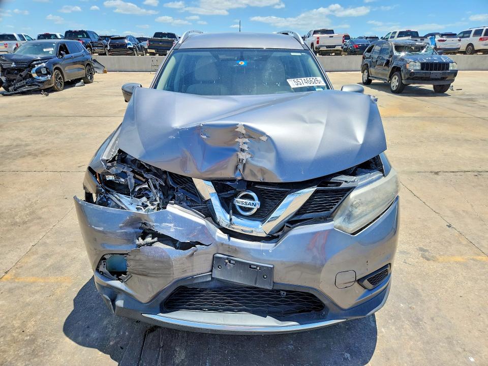 Продаж на аукціоні авто 2016 Nissan Rogue, vin: KNMAT2MT4GP655517, номер лоту: 55746626