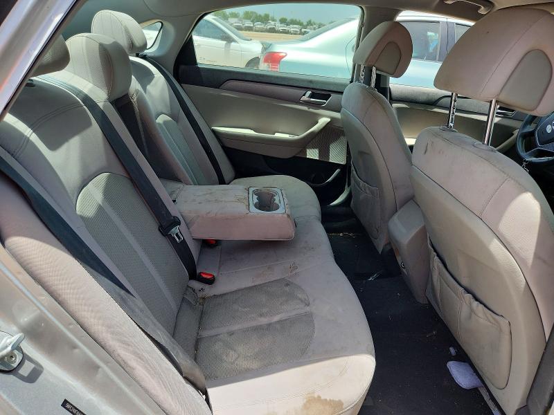 2017 Hyundai Sonata მანქანა იყიდება აუქციონზე, vin: 5NPE24AFXHH590264, აუქციონის ნომერი: 58997846