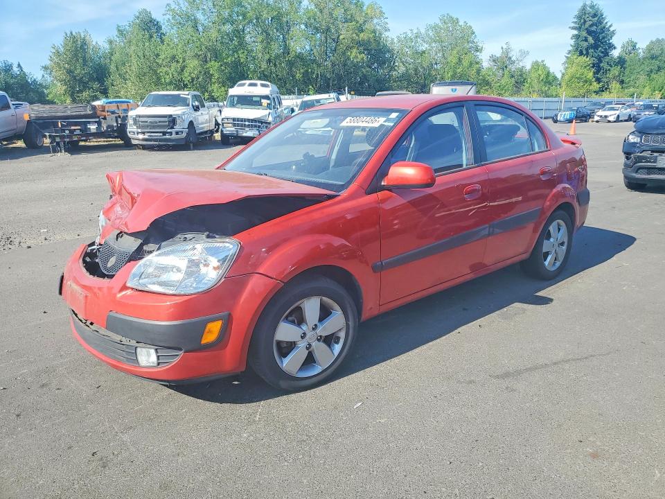 Продаж на аукціоні авто 2009 Kia Rio, vin: KNADE223896486375, номер лоту: 58804486