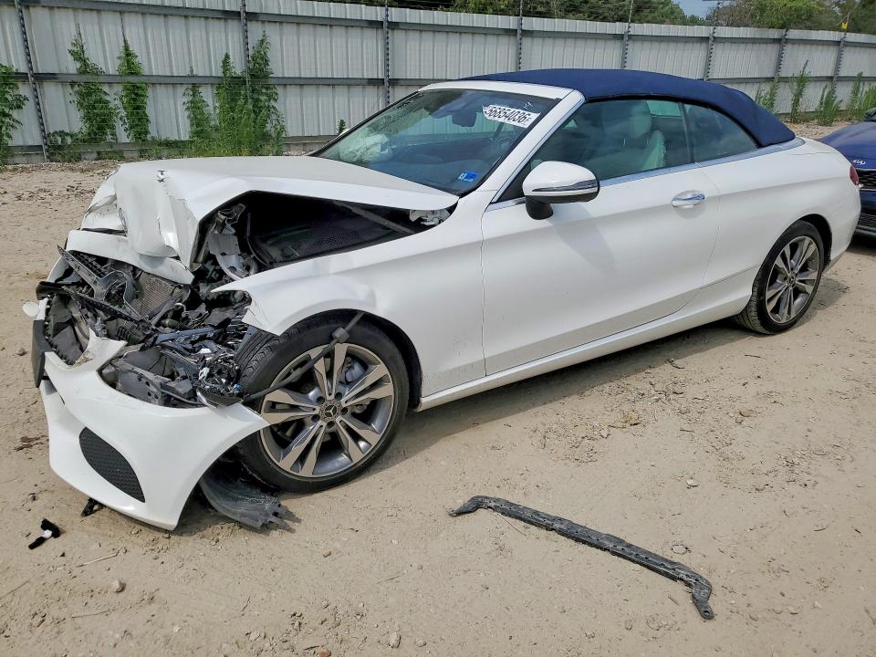 2018 Mercedes-benz C მანქანა იყიდება აუქციონზე, vin: WDDWK4KBXJF648914, აუქციონის ნომერი: 56854036