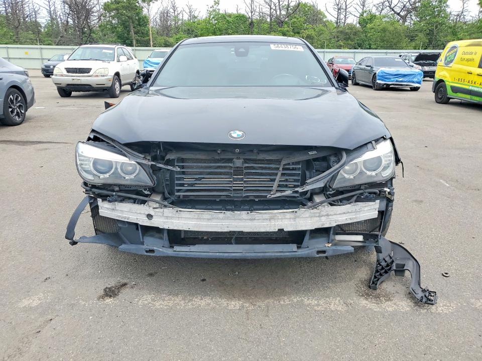 2013 Bmw 750 მანქანა იყიდება აუქციონზე, vin: WBAYF8C5XDD140107, აუქციონის ნომერი: 58438756