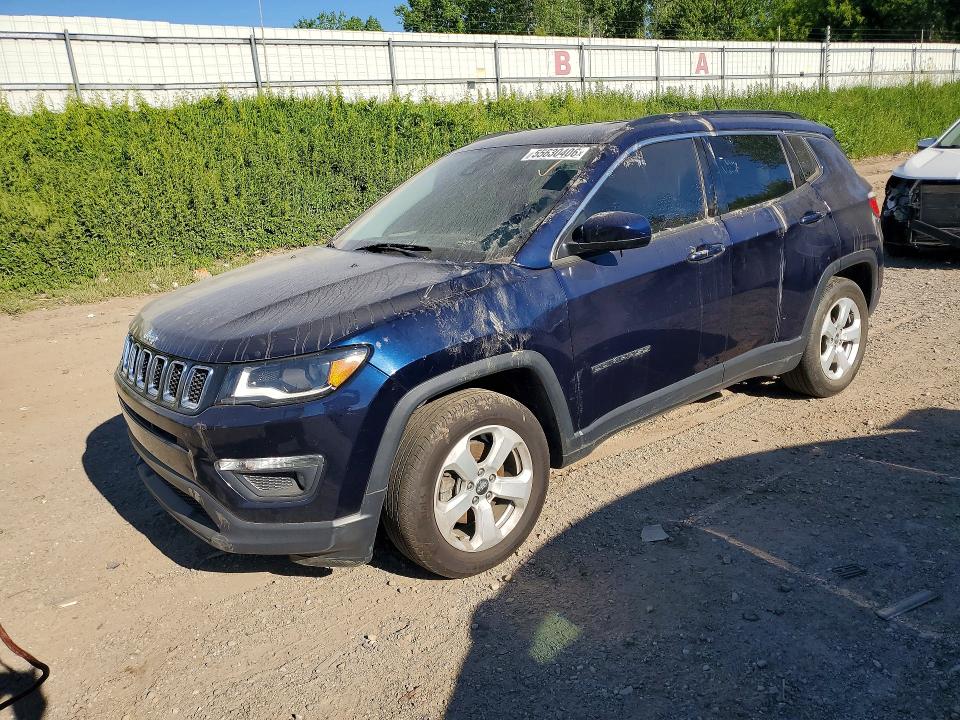 Продажа на аукционе авто 2018 Jeep Compass, vin: 3C4NJCBB5JT267349, номер лота: 55630406