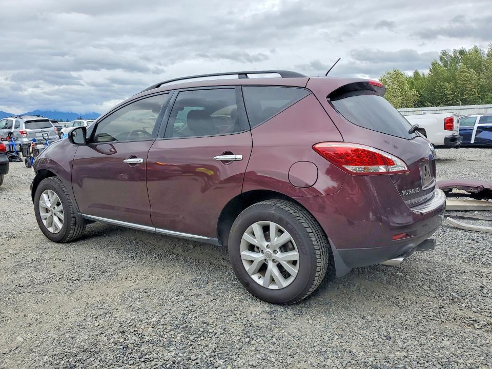 2014 Nissan Murano მანქანა იყიდება აუქციონზე, vin: JN8AZ1MU8EW421700, აუქციონის ნომერი: 58768726