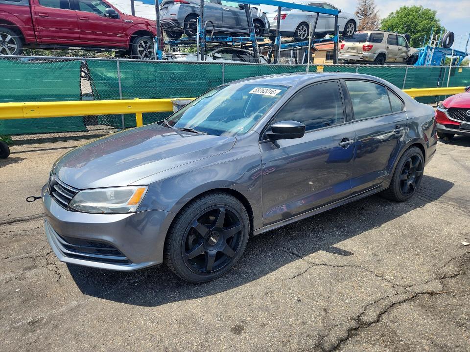 Auction sale of the 2015 Volkswagen Jetta, vin: 3VW1K7AJ6FM348094, lot number: 58262016