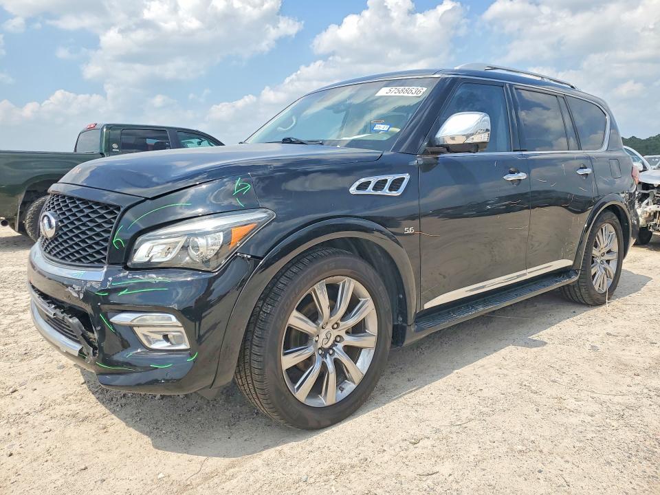 2015 Infiniti Qx80 მანქანა იყიდება აუქციონზე, vin: JN8AZ2NFXF9574360, აუქციონის ნომერი: 57588636