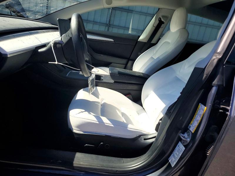 58066116 :رقم المزاد ، 5YJ3E1EC6NF242033 vin ، 2022 Tesla Model 3 مزاد بيع
