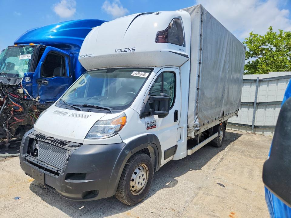 59293946 :رقم المزاد ، 3C7WRVLGXKE565293 vin ، 2019 Ram Promaster 3500 مزاد بيع