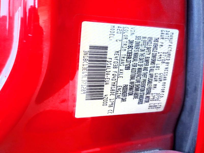 57429486 :رقم المزاد ، 3N1BC13E69L371289 vin ، 2009 Nissan Versa مزاد بيع
