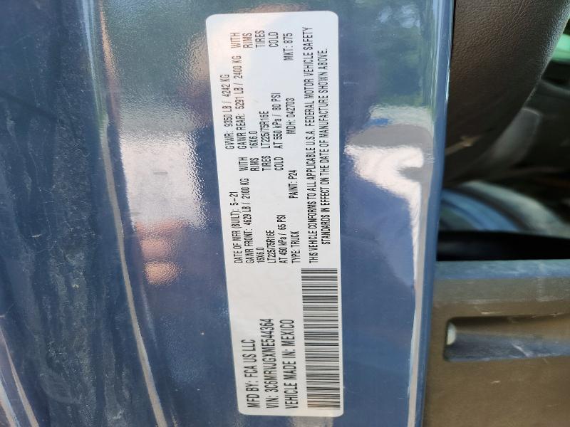 Продажа на аукционе авто 2021 Ram Promaster 3500, vin: 3C6MRVJGXME544364, номер лота: 56259386