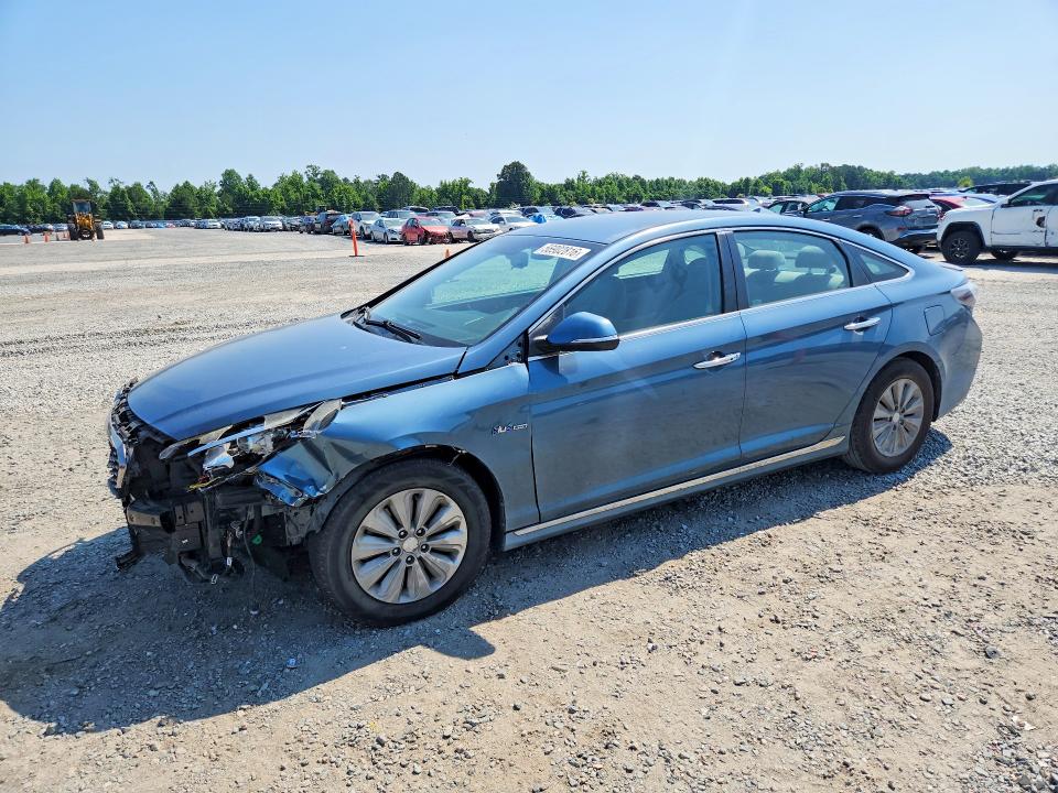 Auction sale of the 2016 Hyundai Sonata Hybrid, vin: KMHE24L16GA039543, lot number: 56902816